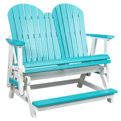 Adirondack Loveseat Glider